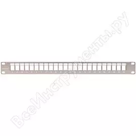 Коммутационная коммутационная панель NIKOMAX NMC-RP24-BLANK-1U-MT