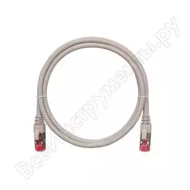 Коммутационный шнур S/FTP NIKOMAX NMC-PC4SA55B-010-C-GY