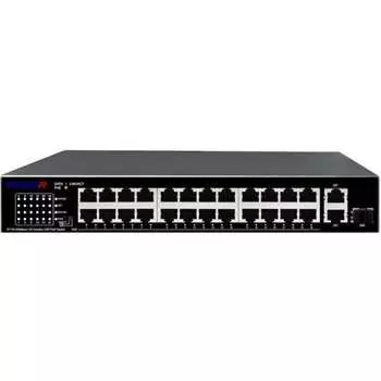 Коммутатор Trassir Ethernet, PoE TR-NS1126-225-24PoE УТ-00050890