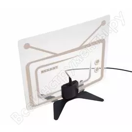 Комнатная активная антенна для цифрового телевидения DVB-T2 REXANT Ag-719 34-0719