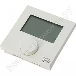 Комнатный электронный термостат uni-fitt нз с дисплеем проводной 341m1000