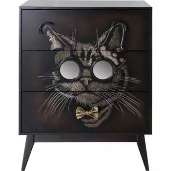 Комод BOGACHO Кот Саймон 11622/каштановый