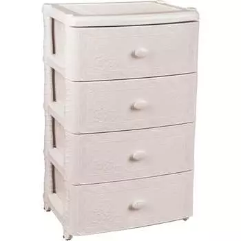 Комод ЗПИ "Альтернатива" Флоран 4-х секцион. широкий сл.кость М6838