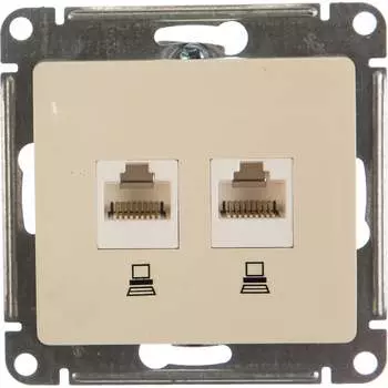 Компьютерная механизм розетки Systeme Electric Glossa GSL000285KK 463578