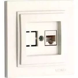 Компьютерная розетка MONO ELECTRIC