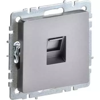 Компьютерная розетка rj45 IEK Brite рк10-брс BR-K10-1-K46