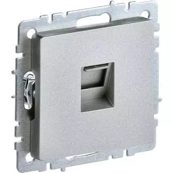 Компьютерная розетка rj45 IEK Brite рк10-бра BR-K10-1-K47