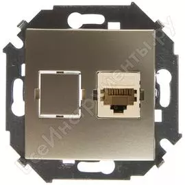 Компьютерная розетка Simon 1591598-034