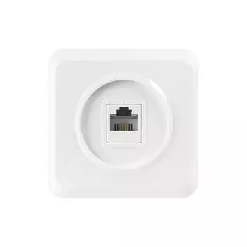 Компьютерная розетка Smartbuy Юпитер SBE-03w-S1-RJ