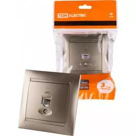 Компьютерная розетка TDM ELECTRIC Лама SQ1815-0716