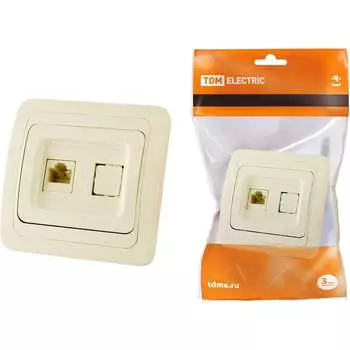 Компьютерная розетка TDM ELECTRIC Валдай SQ1804-0113