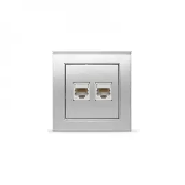 Компьютерная розетка UNIVersal Бриллиант 1081