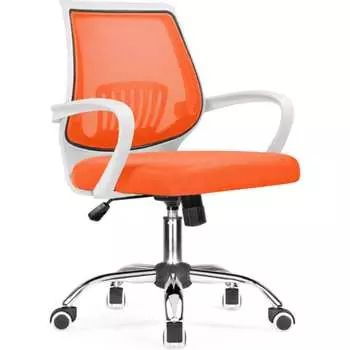 Компьютерное кресло Woodville Ergoplus orange / white 15373