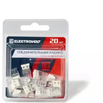 Компактная 2-проводная клемма ELECTROVOLT 2273-202 ЦБ-00015532