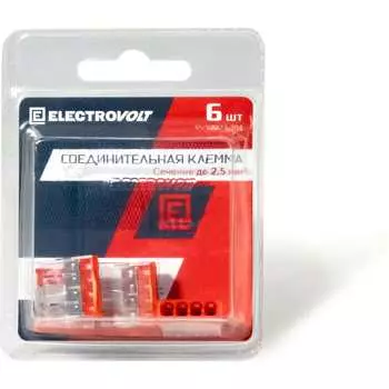 Компактная 4-проводная клемма ELECTROVOLT 2273-204 ЦБ-00015535