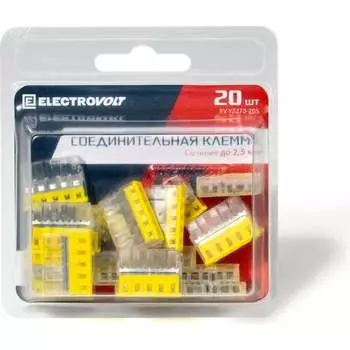 Компактная 5-проводная клемма ELECTROVOLT 2273-205 ЦБ-00015538