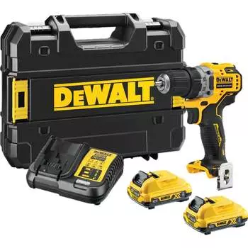 Компактная дрель-шуруповерт Dewalt DCD701MD1E-A9
