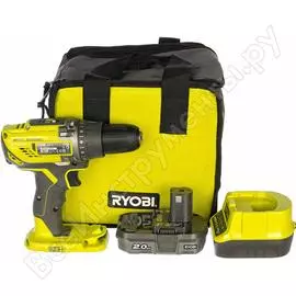 Компактная дрель-шуруповерт Ryobi