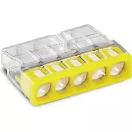 Компактная пятипроводная клемма WAGO