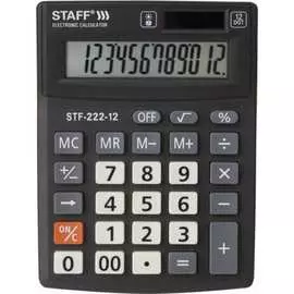 Компактный настольный калькулятор Staff PLUS STF-222 250420