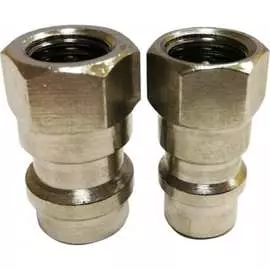 Комплект адаптеров для баллона с фреоном KraftWell KRW-1316