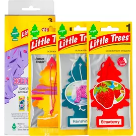Комплект ароматизаторов Car-Freshner Little Trees Елочка LTMIX