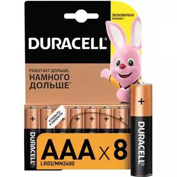 Комплект батареек ОФИСМАГ DURACELL Basic оригинал 453558