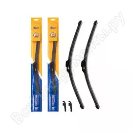Комплект бескаркасных щеток стеклоочистителя KRAFT KT 830863