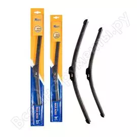 Комплект бескаркасных щеток стеклоочистителя KRAFT KT 830865