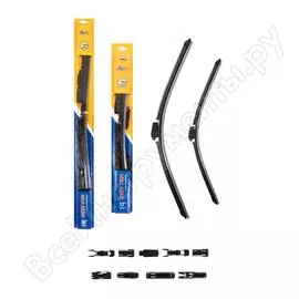 Комплект бескаркасных щеток стеклоочистителя KRAFT KT 830852