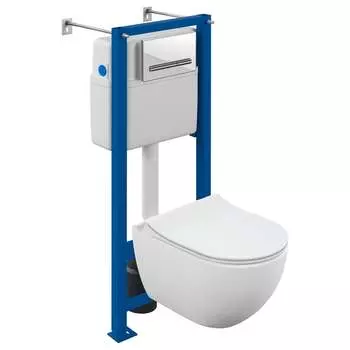 Комплект Cersanit BRASKO SMART CO DPL EO slim 68277