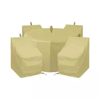 Комплект чехлов для круглого стола и стульев Tplus T018920