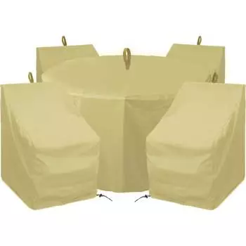 Комплект чехлов для стола и стульев Tplus T018946