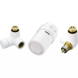 Комплект danfoss rax set для подключения терморегулятора справа белый 013g4007