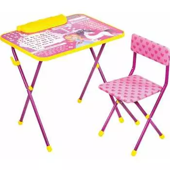 Комплект детской мебели BRAUBERG NIKA KIDS ПРИНЦЕССА 532635