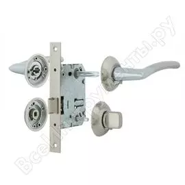 Межкомнатный комплект Фабрика замков FZ SET 01-C 170 2H BK SN 10 СТ-00000095