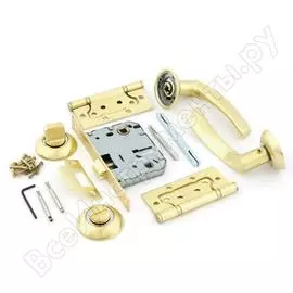 Межкомнатный комплект Фабрика замков FZ SET 03-C 170 2H BK SG СТ-00000101