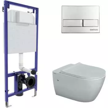 Комплект для монтажа подвесного унитаза Berges 43216
