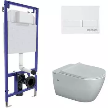 Комплект для монтажа подвесного унитаза Berges 43266