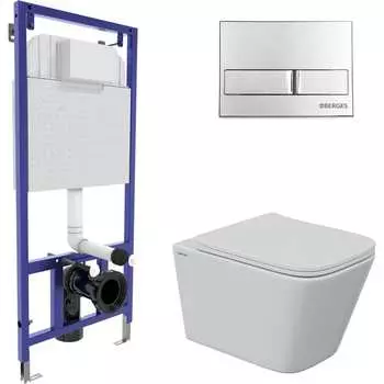 Комплект для монтажа подвесного унитаза Berges 43242