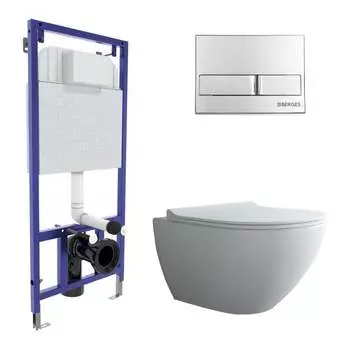 Комплект для монтажа подвесного унитаза Berges 43272