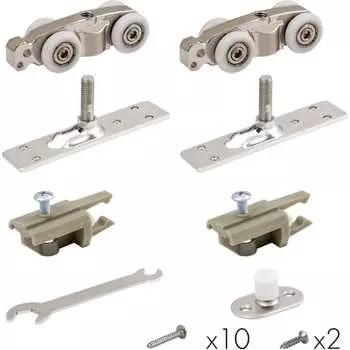 Комплект для раздвижных дверей Armadillo SLD.Comfort-PRO.SET1.rollers/80 38987