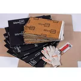 Комплект для шумоизоляции труб канализации Шумофф Тихие трубы №1 НФ-00001605