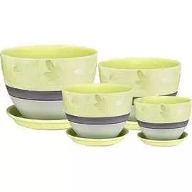 Комплект горшков для цветов Сады Аурики