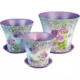 Комплект горшков для цветов Сады Аурики