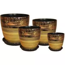 Комплект горшков для цветов Сады Аурики