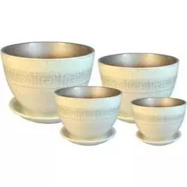 Комплект горшков для цветов Сады Аурики