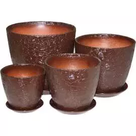 Комплект горшков для цветов Сады Аурики