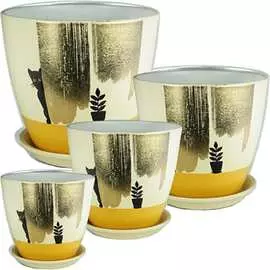 Комплект горшков для цветов Сады Аурики