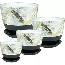 Комплект горшков для цветов Сады Аурики